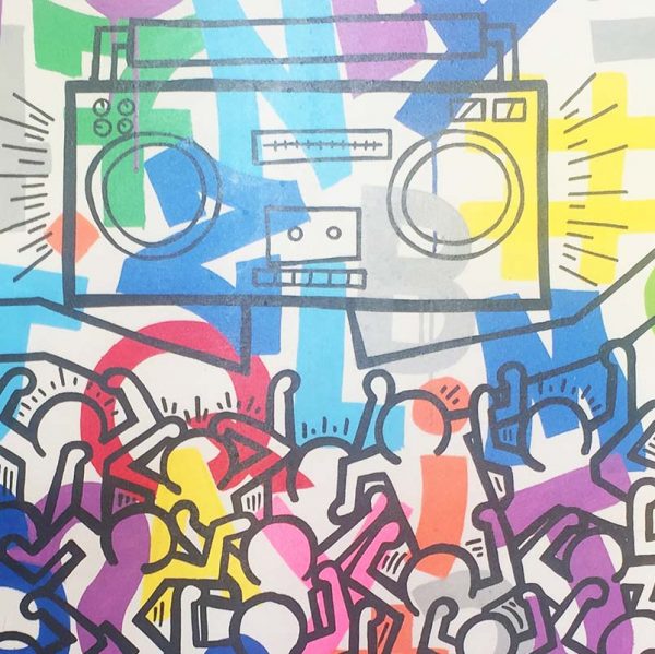 œuvre du graffeur Dok